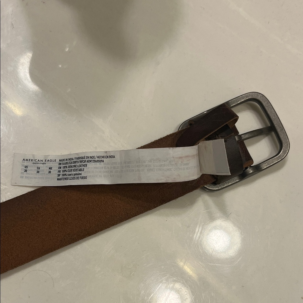 American Eagle Outfitters Tan Leather Belt